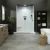 White Matte_18x32 staggered - Alcove Shower Surround Custom shower