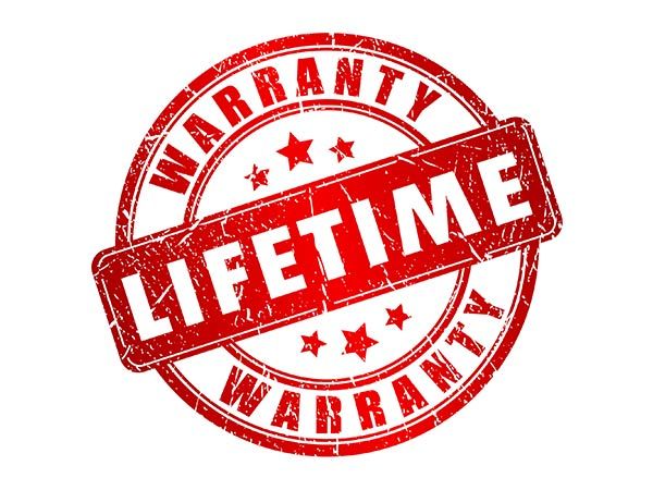Lifetime Warranty Badge